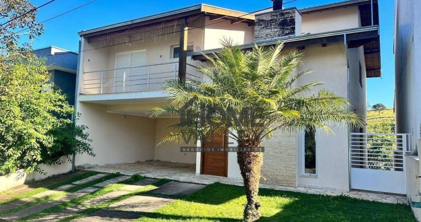 Casa com 4 dormitórios à venda, 280 m² por R$ 1.400.000,00 - Condomínio Residencial Canterville  - Valinhos/SP