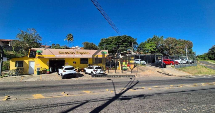 Terreno comercial de  esquina, 2.169m² , localizado no Capuava, Valinhos, disponível para venda.