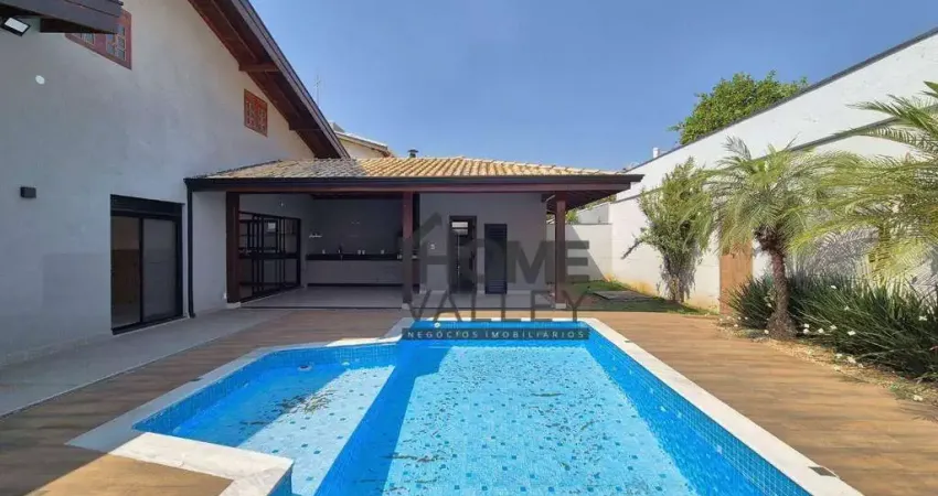 Casa com 3 dormitórios à venda, 270 m² por r$ 1.780.000,00 - condomínio residencial terras do caribe - valinhos/sp