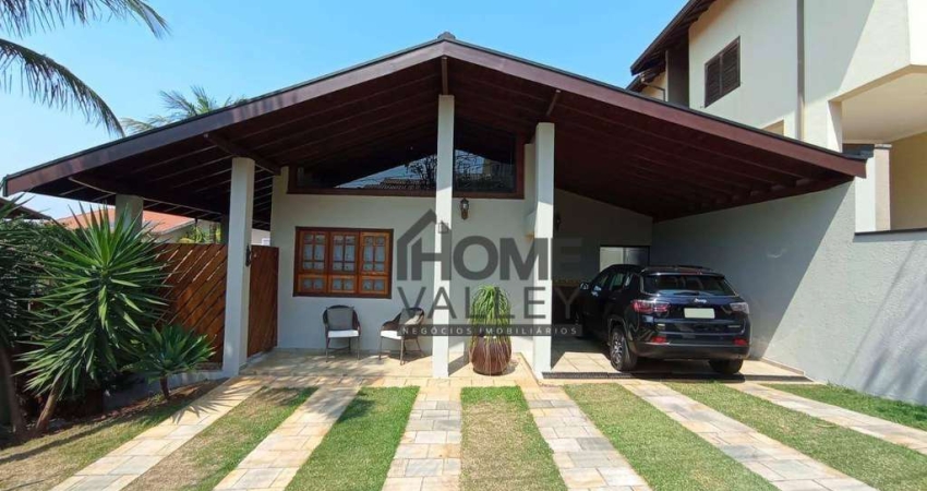 Casa com 3 quartos à venda, 196 m² por R$ 1.390.000 - Condomínio Vivenda das Quaresmeiras - Valinhos/SP