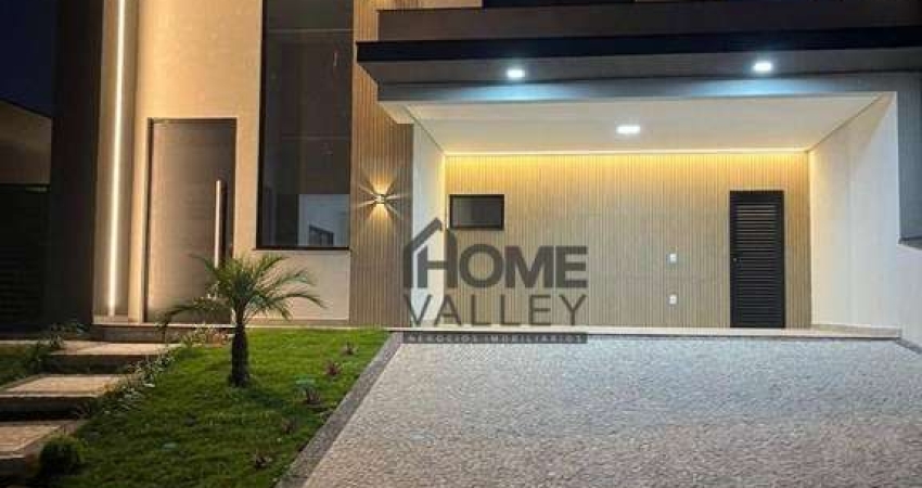 Casa com 3 dormitórios à venda, 220 m² por R$ 1.850.000,00 - Residencial Mont' Alcino - Valinhos/SP