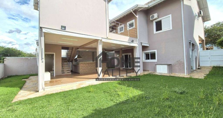 Excelente casa com 4 quartos, todos suítes, à venda no Condomínio Terras do Caribe, Valinhos