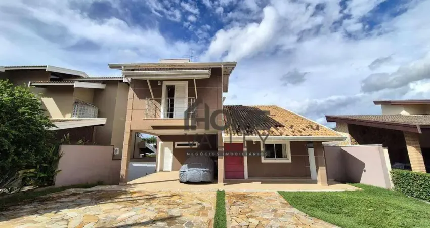 Excelente casa com 4 quartos, todos suítes, à venda no condomínio terras do caribe, valinhos