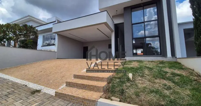 Casa com 3 dormitórios à venda, 182 m² por r$ 1.580.000,00 - condomínio porto do sol - valinhos/sp