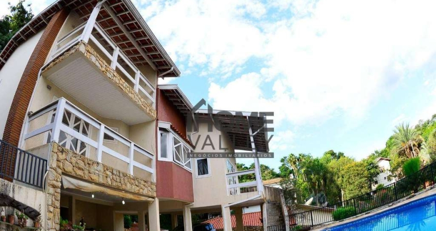 Casa com 6 dormitórios à venda, 800 m² por R$ 1.350.000,00 - Condomínio Chácara Flora - Valinhos/SP