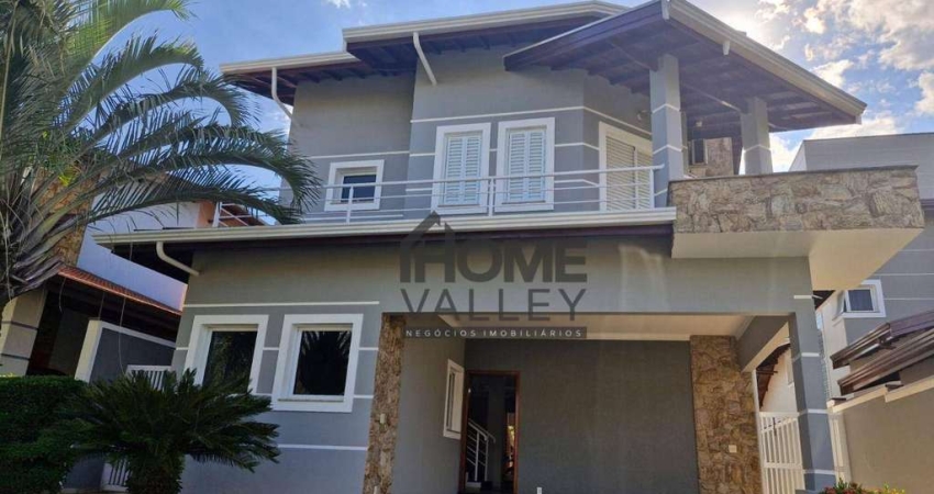 Casa com 4 dormitórios à venda, 261 m² por R$ 1.600.000,00 - Condomínio Residencial Terras do Oriente - Valinhos/SP