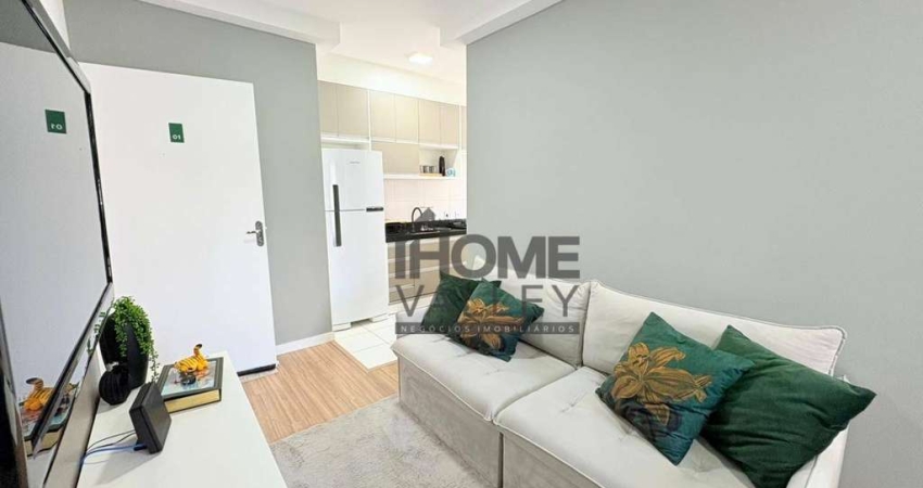 Apartamento com 2 dormitórios à venda, 49 m² por R$ 305.000,00 - Condomínio HM Morada do Vale - Valinhos/SP