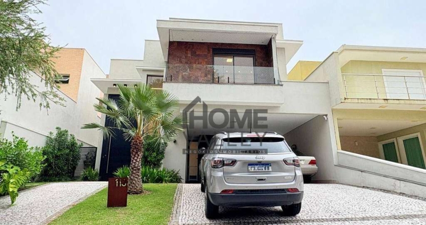 Casa com 3 dormitórios à venda, 284 m² por R$ 2.650.000 - Condomínio Zurich Dorf - Valinhos/SP