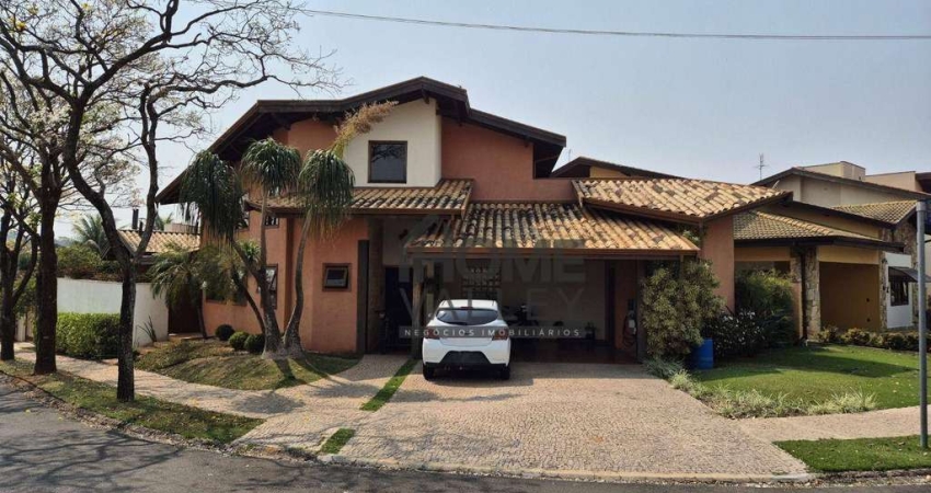 Casa com 3 dormitórios à venda, 262 m² por R$ 1.700.000,00 - Condomínio Residencial Terras do Caribe - Valinhos/SP