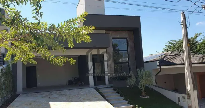 Linda casa térrea com 3 suítes para venda no Condomínio Flor da Serra, Valinhos.