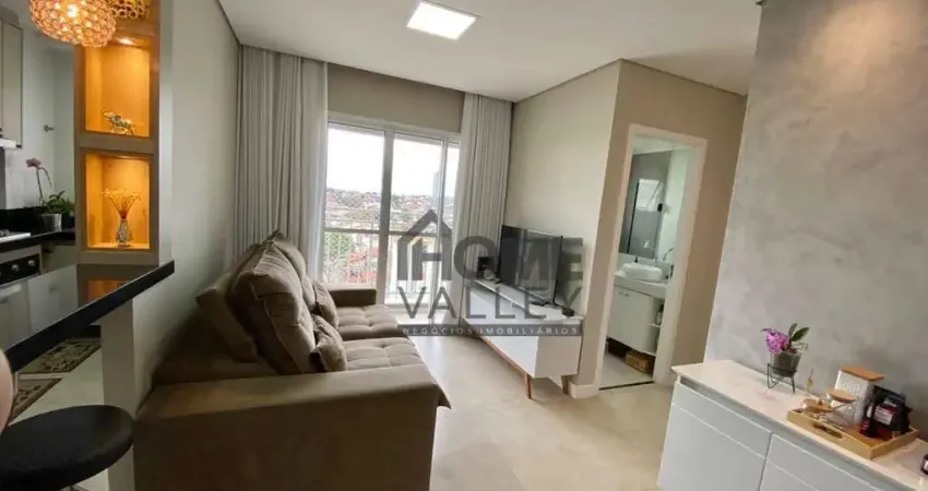 Apartamento com 2 quartos à venda, 55 m² por r$ 450.000 - condomínio reserva do alto - valinhos/sp