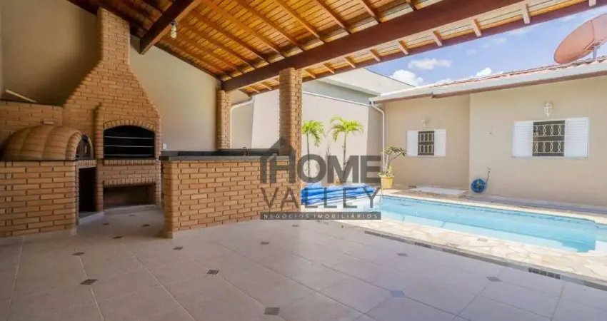 Casa térrea com 3 dormitórios à venda, 178 m² por r$ 998.000 - jardim santa helena - valinhos/sp