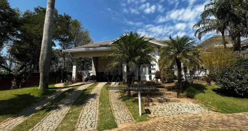 Casa com 3 dormitórios, 341 m² - venda por r$ 2.500.000,00 ou aluguel por r$ 16.290,56/mês - condomínio reserva colonial - valinhos/sp