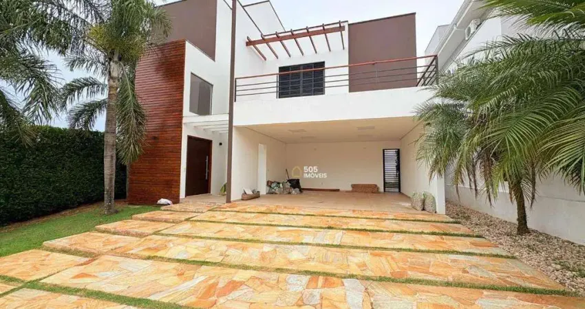 Casa com 3 dormitórios para alugar, 251 m² por r$ 12.000,00/mês - condomínio residencial villa romana - valinhos/sp
