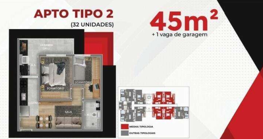 Apartamento à venda, 2 quartos, 1 vaga, Vila Matilde - São Paulo/SP