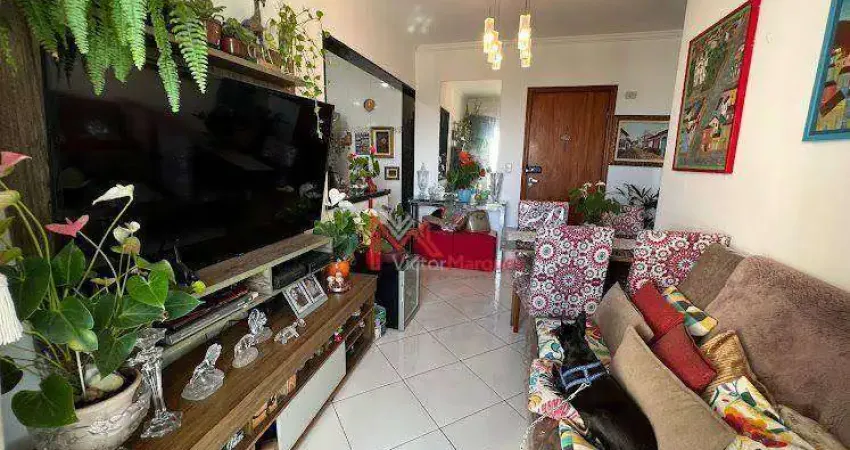Apartamento com 1 dormitório à venda, 50 m² por R$ 290.000,00 - Maracanã - Praia Grande/SP
