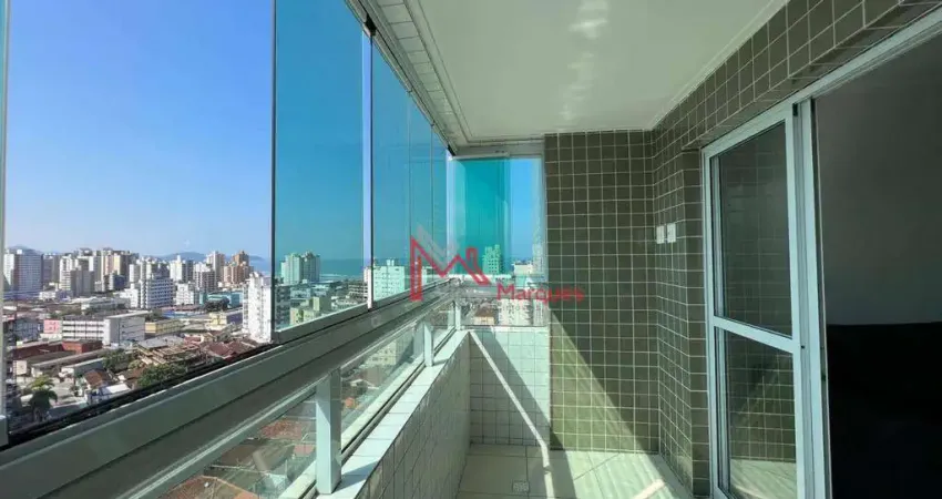 Apartamento com 1 dormitório para alugar, 48 m² por R$ 2.800,00/mês - Nova Mirim - Praia Grande/SP
