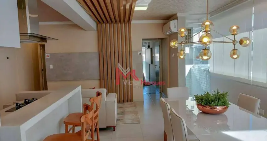 Apartamento com 2 dormitórios à venda, 93 m² por R$ 699.980,00 - Vila Guilhermina - Praia Grande/SP