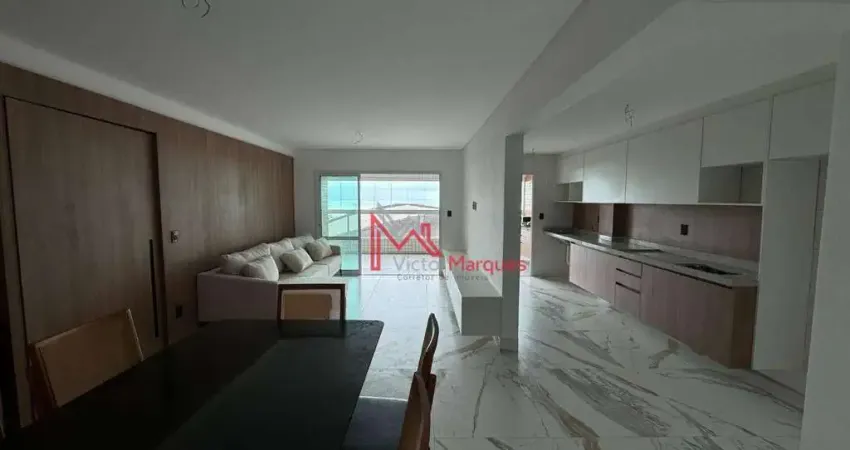 Apartamento com 3 dormitórios à venda, 126 m² por R$ 1.250.000,00 - Aviação - Praia Grande/SP