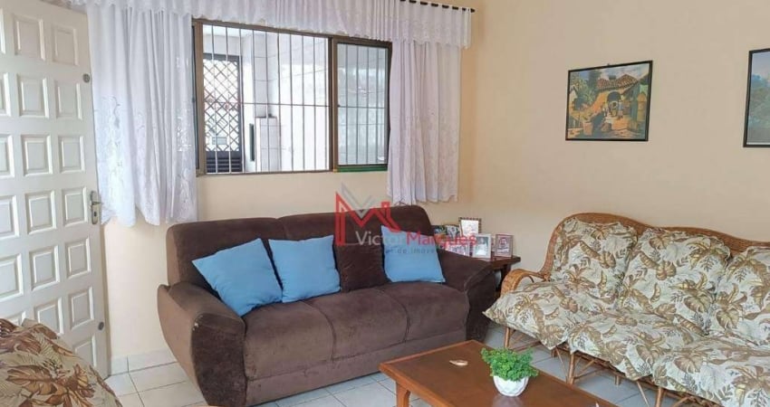 Sobrado com 3 dormitórios, sendo 1 Suíte  à venda, 163 m² por R$ 425.000 - Mirim - Praia Grande/SP