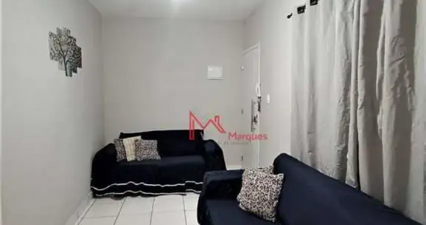 Apartamento com 2 dormitórios à venda, 50 m² por R$ 320.000,00 - Canto do Forte - Praia Grande/SP