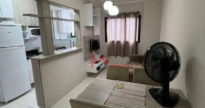 Apartamento com 1 dormitório para alugar, 67 m² por R$ 2.500,00/mês - Vila Assunção - Praia Grande/SP