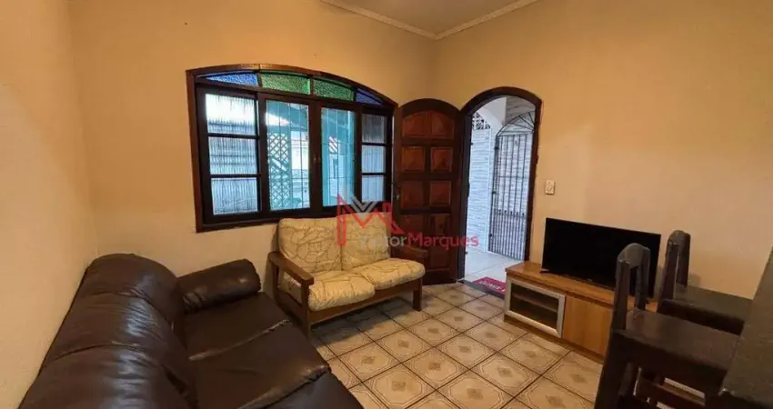 Casa com 2 dormitórios à venda, 104 m² por R$ 415.000,00 - Maracanã - Praia Grande/SP