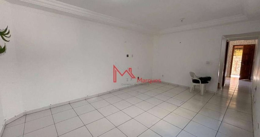 Casa com 3 dormitórios para alugar, 114 m² por R$ 3.000,00/mês - Caiçara - Praia Grande/SP