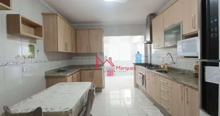 Apartamento com 3 dormitórios, sendo 2 suítes à venda, 132 m² por R$ 850.000 - Aviação - Praia Grande/SP
