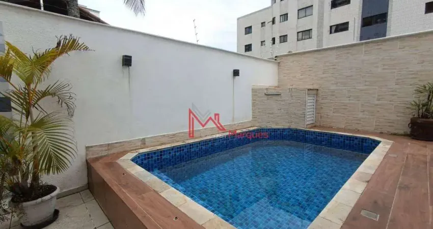 Sobrado Individual  com 3 dormitórios à venda, 140 m² por R$ 660.000 - Aviação - Praia Grande/SP