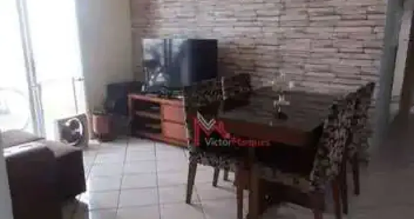 Apartamento com 2 dormitórios, sala com sacada  à venda, 54 m² por R$ 275.000 - Vila Antártica- Praia Grande/SP