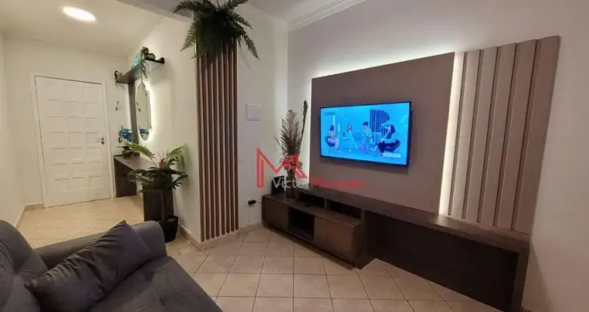 Apartamento com 2 dormitórios, com sacada VISTA MAR  à venda, 65 m² por R$ 320.000 - Tupi - Praia Grande/SP