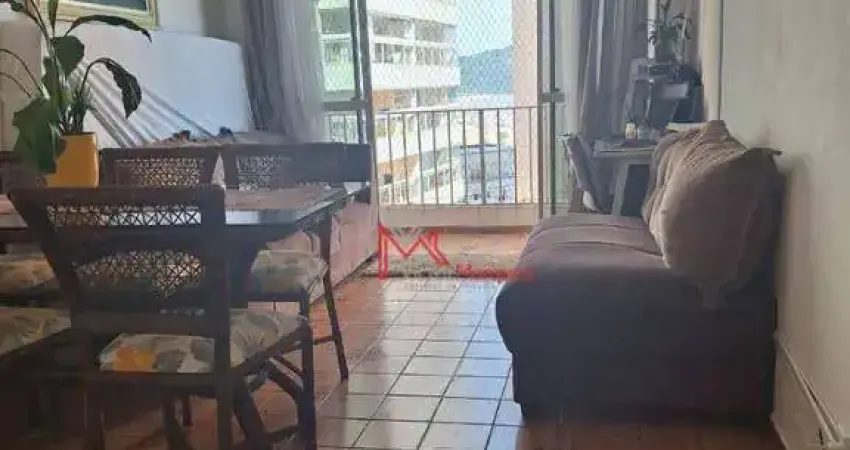 Apartamento com 1 dormitório FRENTE MAR à venda, 55 m² por R$ 270.000 - Vila Guilhermina - Praia Grande/SP