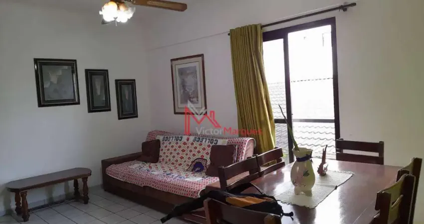 Apartamento com 2 dormitórios, sendo 1 suíte (MOBILIADO) à venda, 84 m² por R$ 320.000 - Vila Guilhermina - Praia Grande/SP