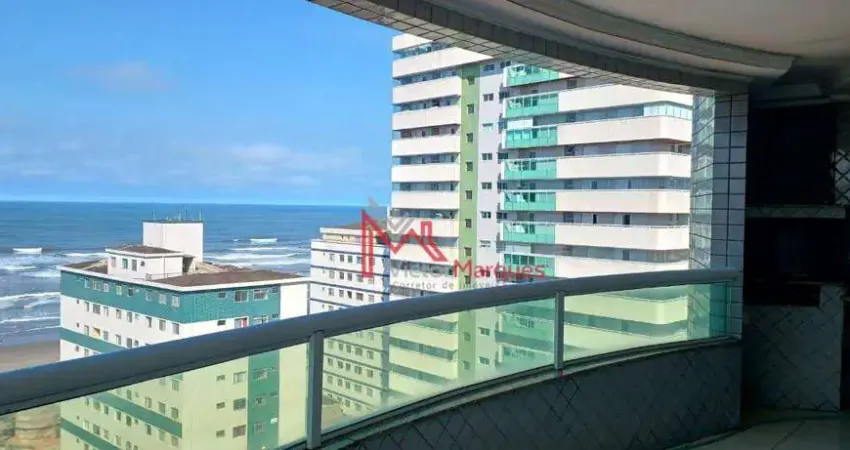 Apartamento com 3 suites, 170 m², - R$ 950.000- Vila Tupi - Praia Grande/SP