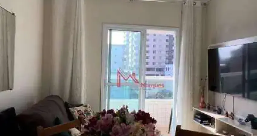Apartamento com 2 dormitórios, sendo 1 suíte à venda, 77 m² por R$ 420.000 - Caiçara - Praia Grande/SP