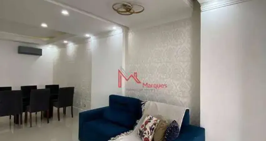 Apartamento com 4 dormitórios, sendo 2 suítes COM PLANEJADOS à venda, 233 m² por R$ 1.580.000 - Vila Guilhermina - Praia Grande/SP