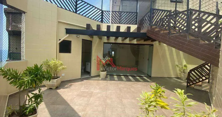 Cobertura com 5 dormitórios à venda, 205 m² por R$ 1.190.000,00 - Tupi - Praia Grande/SP