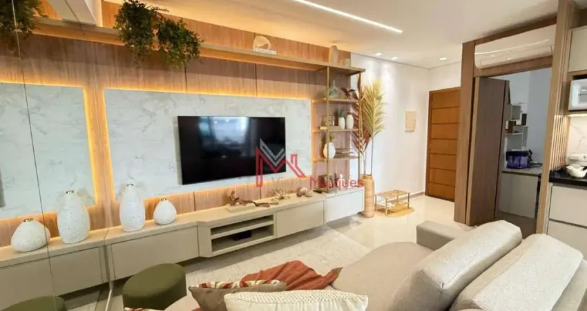 Apartamento com 3 dormitórios à venda, 279 m² por r$ 1.495.000,00 - canto do forte - praia grande/sp