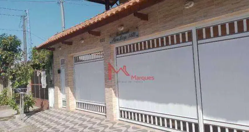 Sobrado com 2 dormitórios - venda por r$ 300.000,00 ou aluguel por r$ 2.000,00/mês - maracana - praia grande/sp