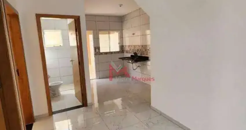 Casa com 2 dormitórios à venda, 45 m² por r$ 280.000 - caiçara - praia grande/sp