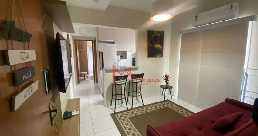 Apartamento com 1 dormitório à venda, 40 m² por r$ 330.000,00 - boqueirão - praia grande/sp