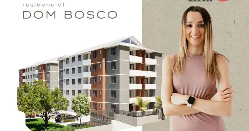 Apartamento 2 dormitórios com elevador Residencial Dom Bosco