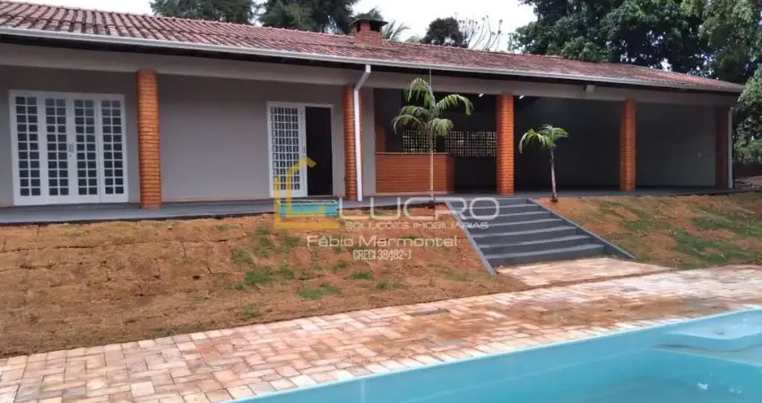 Chácara para aluguel com 2500 m² e 2 quartos em chácaras cardoso, bauru - sp