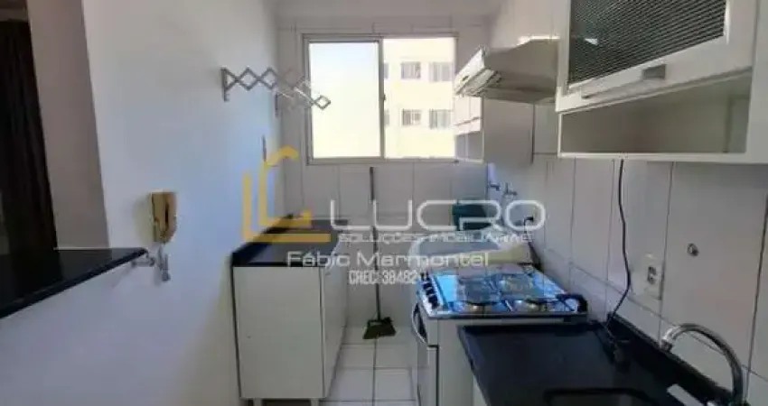 Apartamento semi mobiliado para aluguel com 45 m² e 2 quartos em jardim terra branca, bauru - sp