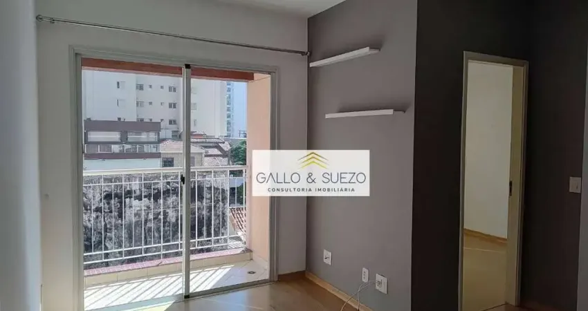Apartamento com 1 dormitório para alugar, 38 m² por R$ 2.785,00/mês - Saúde - São Paulo/SP