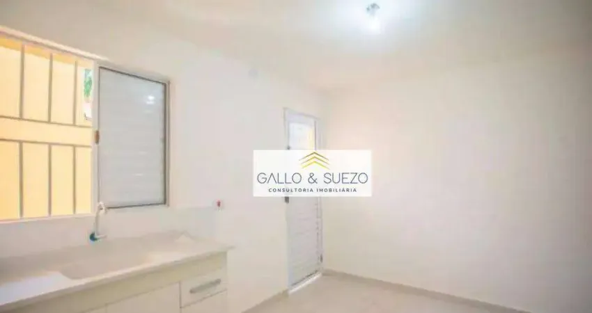 Apartamento studio de 1 dormitório para alugar, 22 m² por R$ 1.340/mês - Saúde - São Paulo/SP