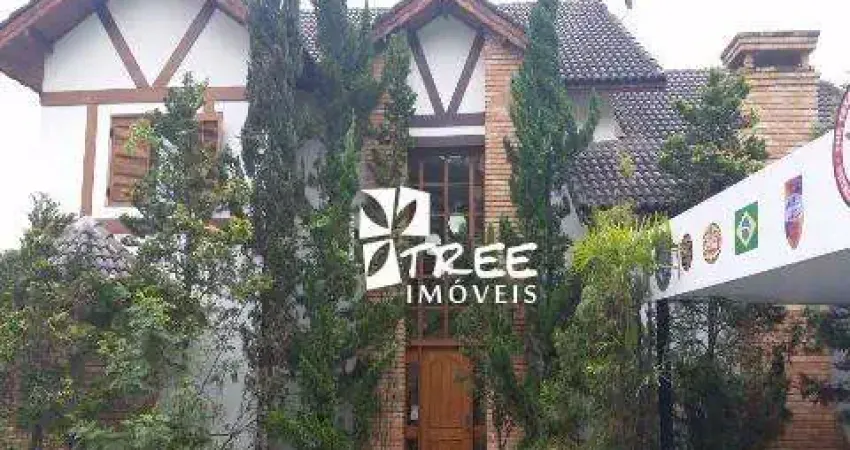 Venda e locação de casa no condomínio novo horizonte, em arujá/sp, 350m² com 2 quartos, suíte, sala com lareira, piscina e churrasqueira. consulte-nos