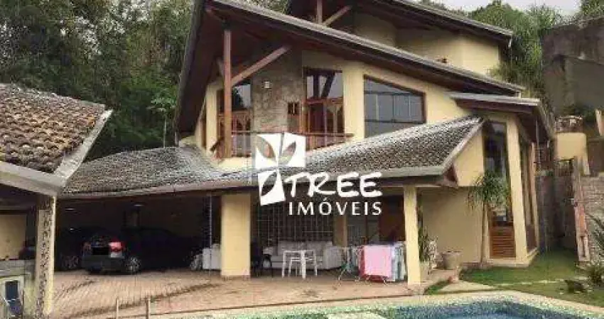 Venda de casa no condomínio hills i e ii em arujá/sp, 1000m² mobiliado c/ 5 suítes, ambientes amplos, piscina, churrasqueira e 10 vagas. consulte-nos.