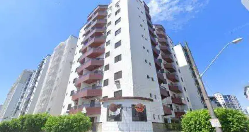 VENDA DE APARTAMENTO NA PRAIA GRANDE/SP, 80m² com quarto, suíte, sala com varanda, piscina, churrasqueira, 1 vaga e a 2 quadras da praia. CONSULTE-NOS